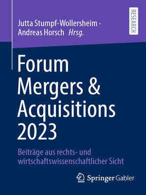 cover image of Forum Mergers & Acquisitions 2023